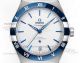 Replica V+ Factory Omega Master Chronometer Constellation Series White Dial Blue Ceramic Bezel (4)_th.jpg